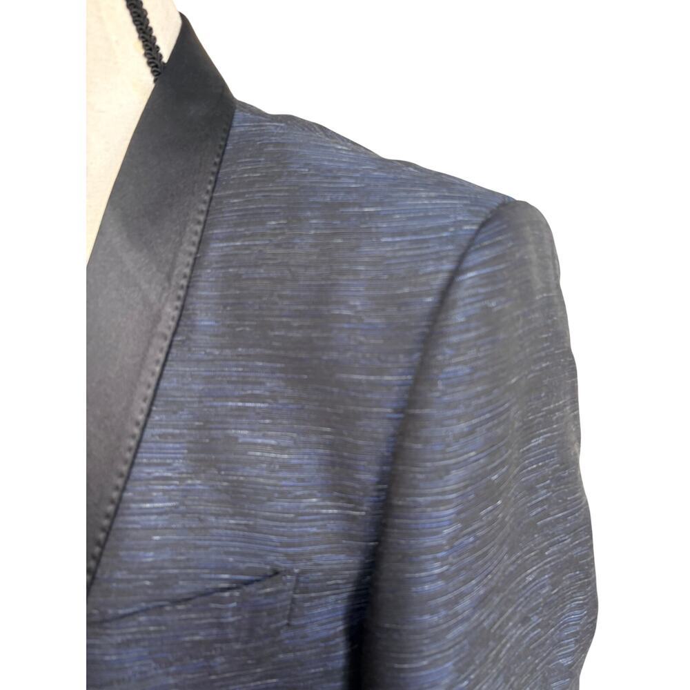 Dolce & Gabbana Martini 2-Piece Men's IT 52 US 42 Navy Tuxedo Suit Jacket Vest - Picture 5 of 16
